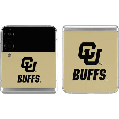University of Colorado CU Buffs Galaxy Z Flip4 5G Skin
